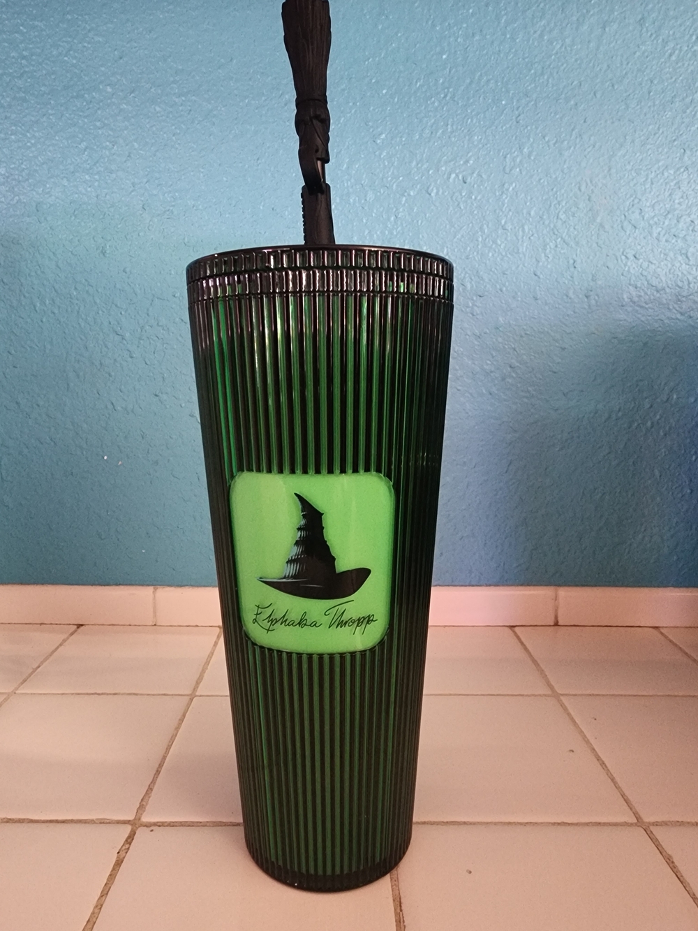 Starbucks Green Ribbed Wicked Tumbler